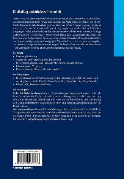 Produktbild: Klinikalltag und Arbeitszufriedenheit