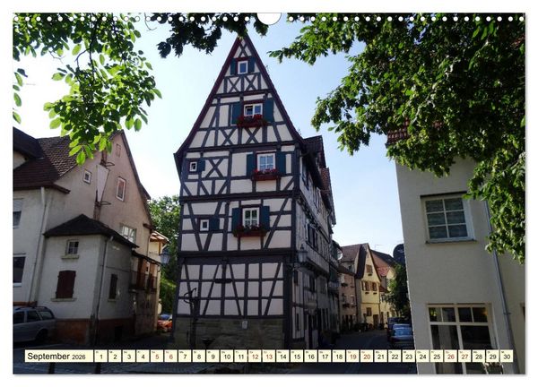 Produktbild: Unterwegs in Schorndorf (Wandkalender 2026 DIN A3 quer), CALVENDO Monatskalender