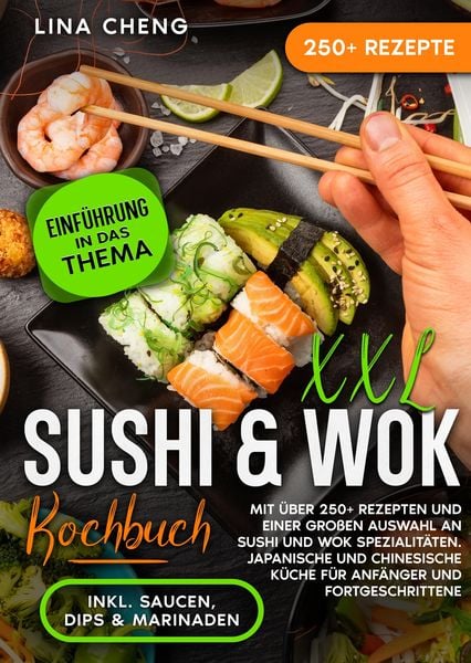 Produktbild: XXL Sushi & WOK Kochbuch
