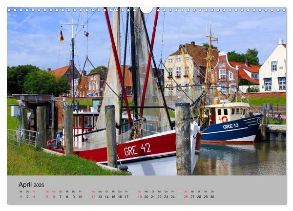 Produktbild: Ostfriesland an der Nordseek&uuml;ste (Wandkalender 2026 DIN A3 quer), CALVENDO Monatskalender