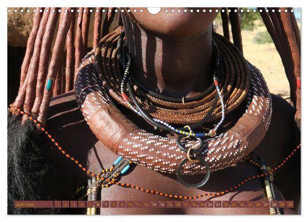 Produktbild: Himba - Der Schmuck der sch&ouml;nen Frauen (Wandkalender 2026 DIN A3 quer), CALVENDO Monatskalender
