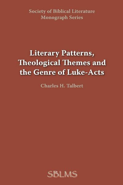 Produktbild: Literary Patterns, Theological Themes, and the Genre of Luke-Acts