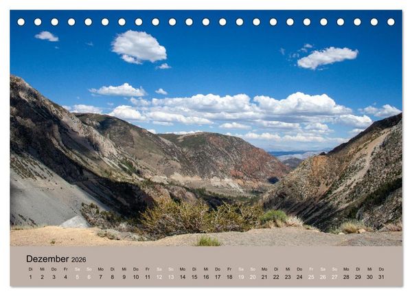 Produktbild: Yosemite, Entlang der Tioga Road (Tischkalender 2026 DIN A5 quer), CALVENDO Monatskalender