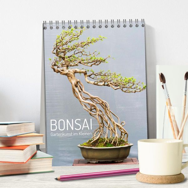 Produktbild: Bonsai: Gartenkunst im Kleinen (Tischkalender 2026 DIN A5 hoch), CALVENDO Monatskalender