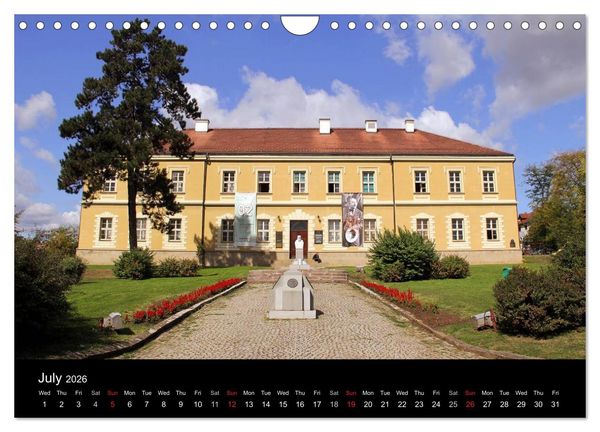 Produktbild: Monuments of Serbia 2026 (Wall Calendar 2026 DIN A4 landscape), CALVENDO 12 Month Wall Calendar