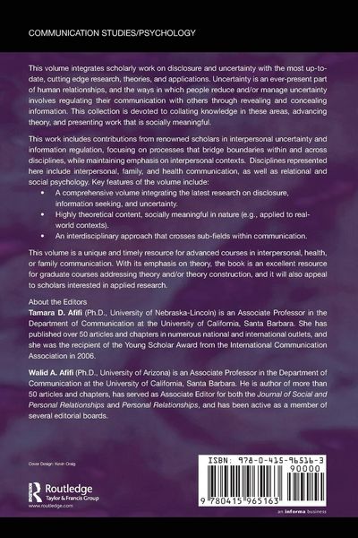 Produktbild: Uncertainty, Information Management, and Disclosure Decisions