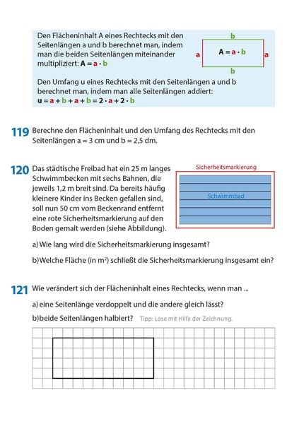 Produktbild: Rechnen und Textaufgaben - Gymnasium 5. Klasse, A5-Heft