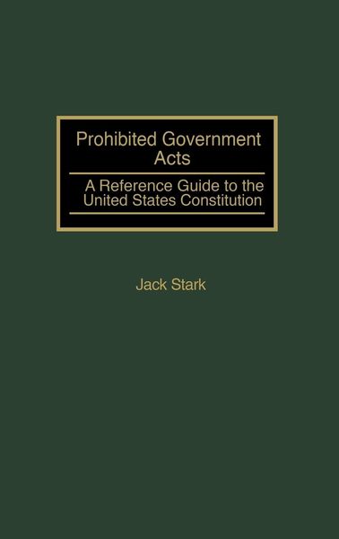 Produktbild: Prohibited Government Acts
