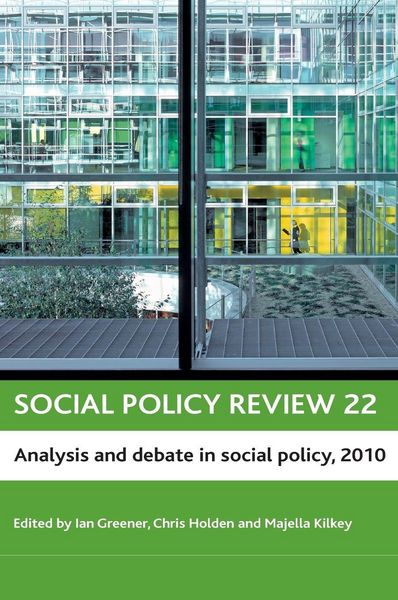 Produktbild: Social policy review 22