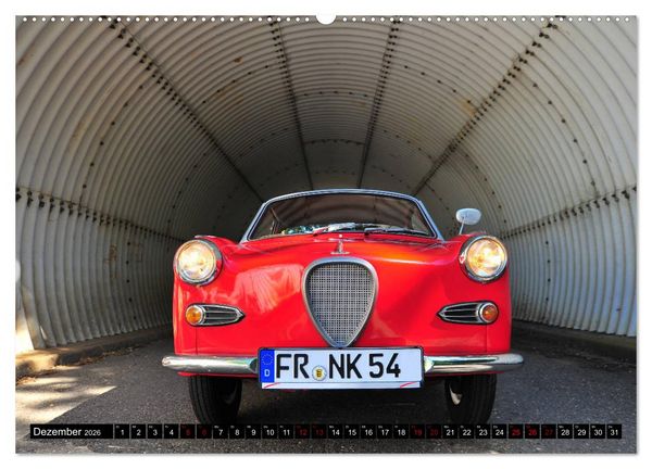 Produktbild: Goggomobil Coup&egrave; 250 TS (Wandkalender 2026 DIN A2 quer), CALVENDO Monatskalender