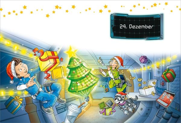 Produktbild: Der kleine Major Tom. Adventskalenderbuch. Weihnachten auf Space Camp 1.