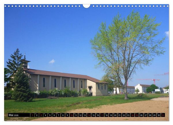 Produktbild: Gr&uuml;nes Mannheim (Wandkalender 2026 DIN A3 quer), CALVENDO Monatskalender