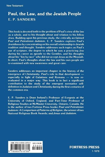 Produktbild: Paul, the Law, and the Jewish People