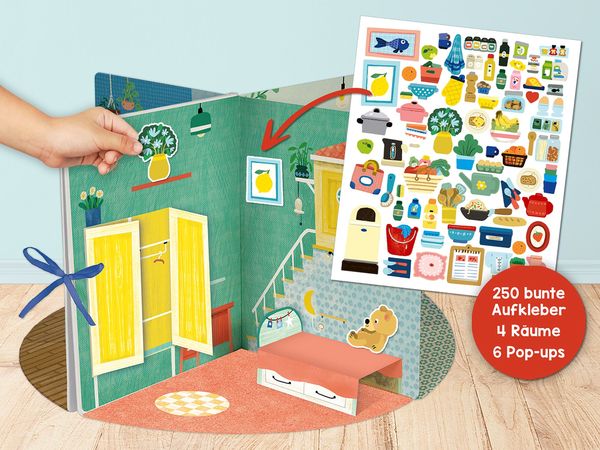 Produktbild: Mein gro&szlig;es Sticker-Spielhaus