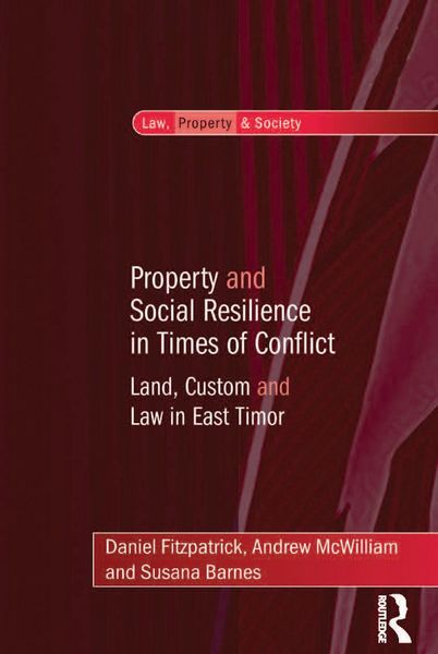 Produktbild: Property and Social Resilience in Times of Conflict