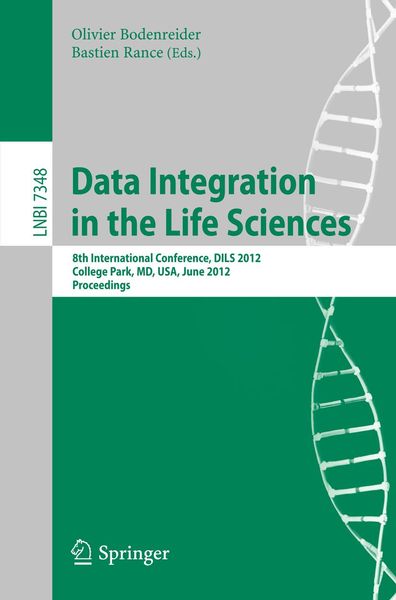 Produktbild: Data Integration in the Life Sciences