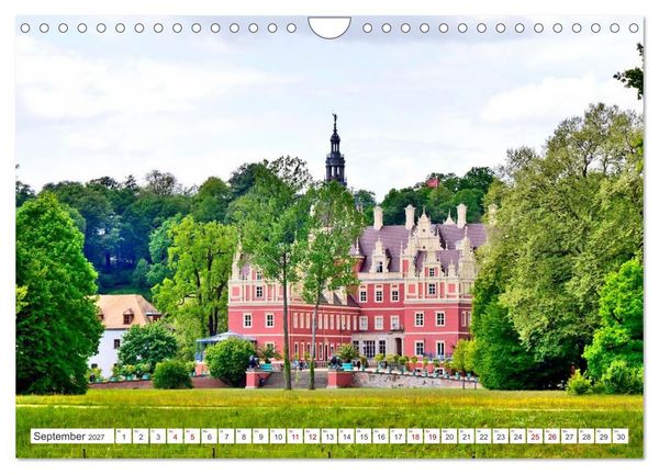 Produktbild: F&uuml;rst-P&uuml;ckler-Park und Schloss &ndash; Bad Muskau (Wandkalender 2027 DIN A4 quer), CALVENDO Monatskalender