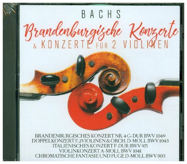 Bachs brandenburg.Konzerte u.Konzerte f.2 Violin