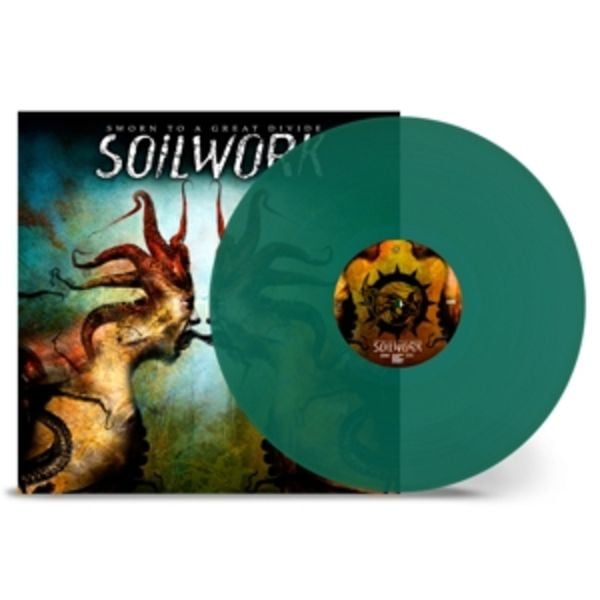 Sworn to a Great Divide(Transp.Green-Sleeve/Lyric - Soilwork, Vinyl