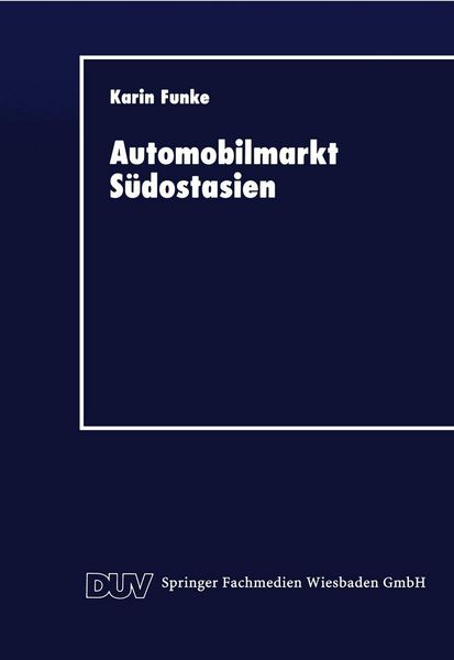 Produktbild: Automobilmarkt S&uuml;dostasien