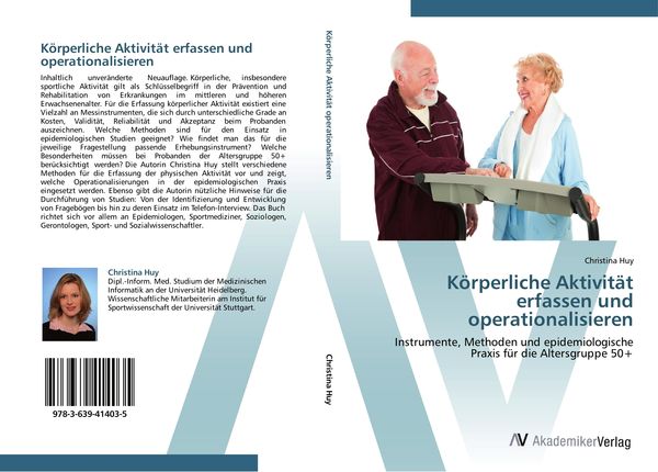 Produktbild: K&ouml;rperliche Aktivit&auml;t erfassen und operationalisieren