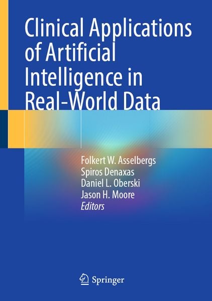 Produktbild: Clinical Applications of Artificial Intelligence in Real-World Data
