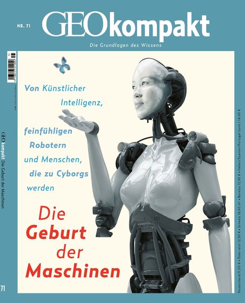 Produktbild: GEOkompakt / GEOkompakt 71/2022 - Die Geburt der Maschinen