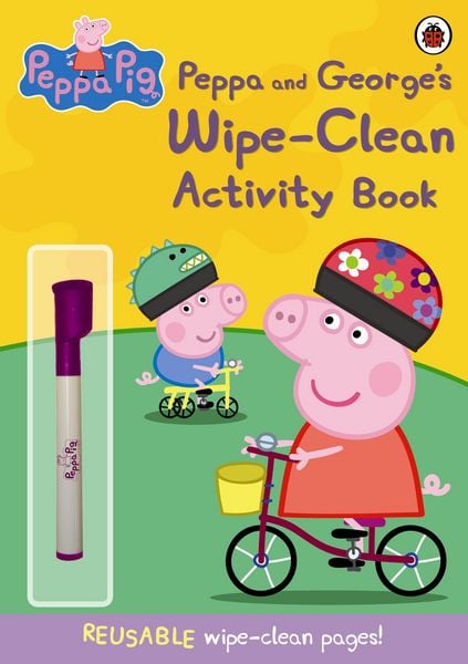 Produktbild: Peppa Pig: Peppa and George''s Wipe-Clean Activity Book