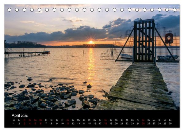Produktbild: Ostholsteins Ostseek&uuml;ste (Tischkalender 2026 DIN A5 quer), CALVENDO Monatskalender