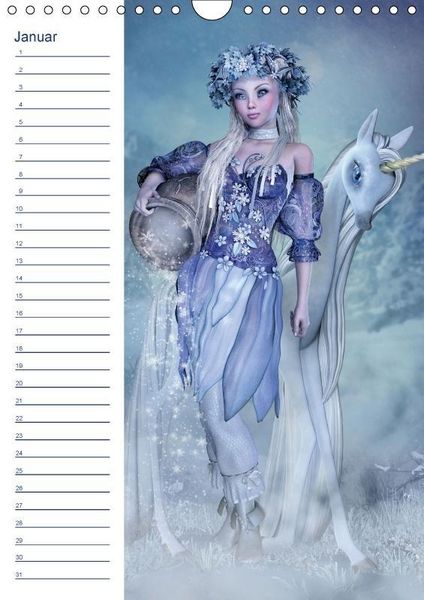 Produktbild: M&auml;dchen im Manga Style (Wandkalender immerw&auml;hrend DIN A4 hoch)