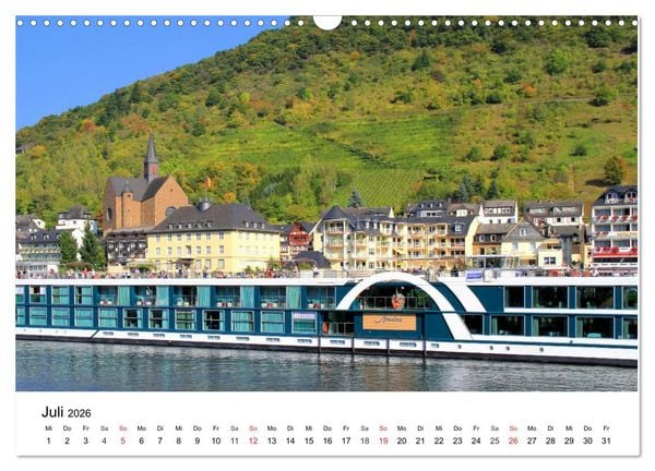 Produktbild: Cochem - Eine Perle an der Mosel (Wandkalender 2026 DIN A3 quer), CALVENDO Monatskalender