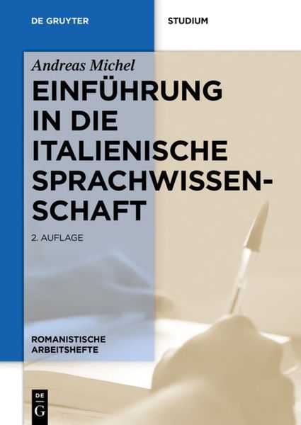 Produktbild: Einf&uuml;hrung in die italienische Sprachwissenschaft