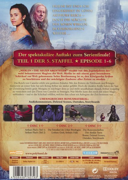 Produktbild: Merlin - Die neuen Abenteuer - Vol. 9 [3 DVDs]