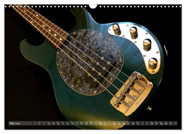 Produktbild: Gitarren Snapshots (Wandkalender 2026 DIN A3 quer), CALVENDO Monatskalender