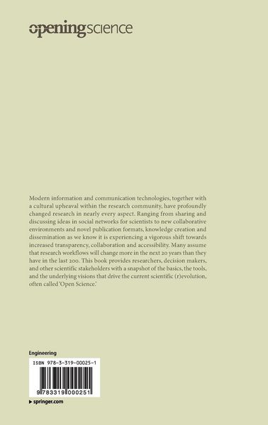 Produktbild: Opening Science