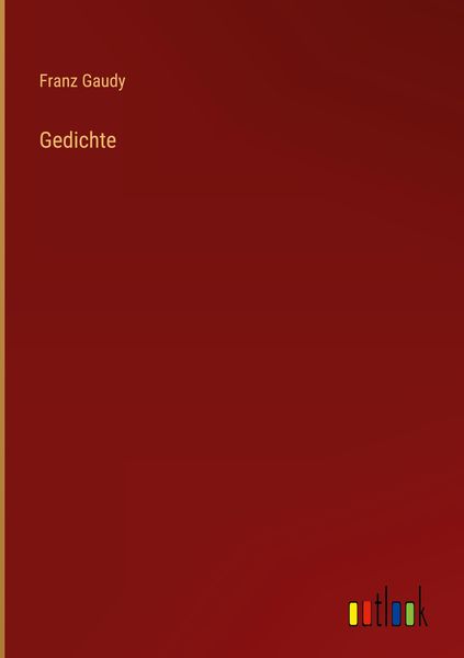 Produktbild: Gedichte