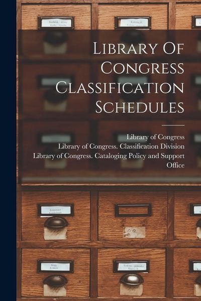 Produktbild: Library Of Congress Classification Schedules