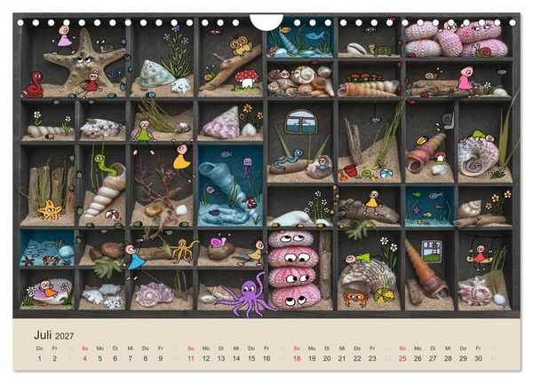 Produktbild: Das Leben der kleinen Pankies (Wandkalender 2027 DIN A4 quer), CALVENDO Monatskalender