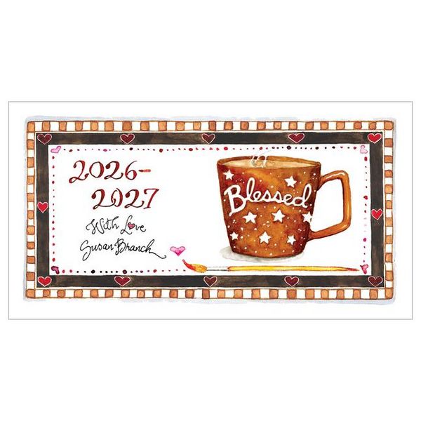 Produktbild: Cal 2026-2027- Susan Branch Small Monthly Pocket Planner