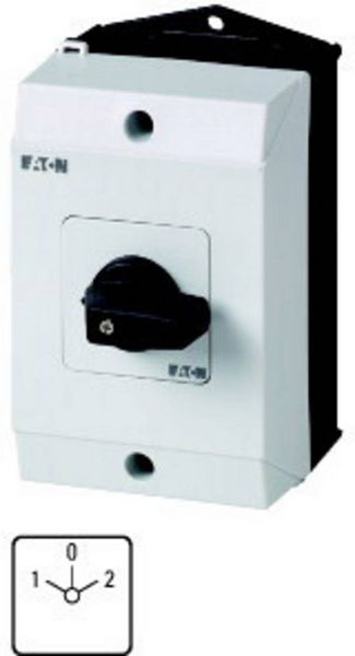 Eaton T0-3-8401/I1 Nockenschalter 20 A 2 x 60 ° Grau, Schwarz 1 St.