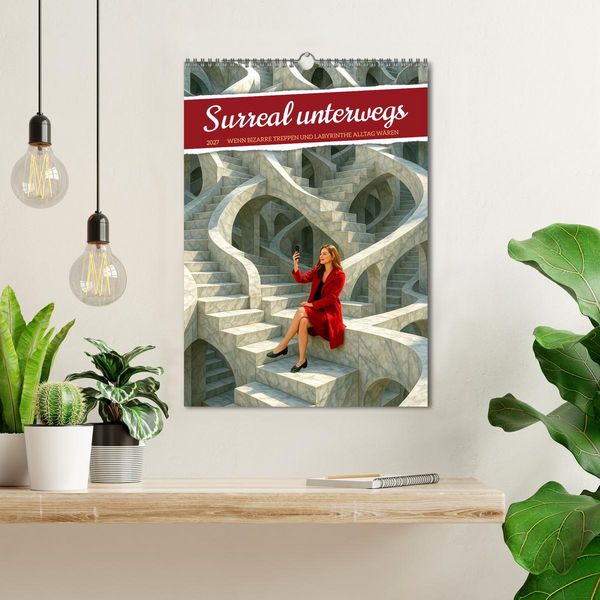 Produktbild: Surreal unterwegs (Wandkalender 2027 DIN A3 hoch), CALVENDO Monatskalender