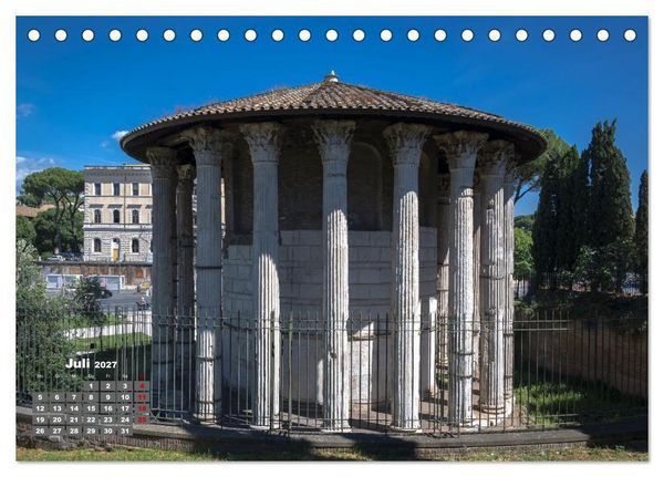 Produktbild: Bella Roma- Ewige Sch&ouml;nheit (Tischkalender 2027 DIN A5 quer), CALVENDO Monatskalender