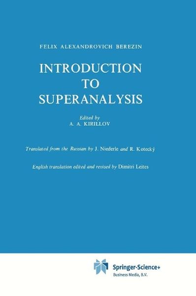 Produktbild: Introduction to Superanalysis