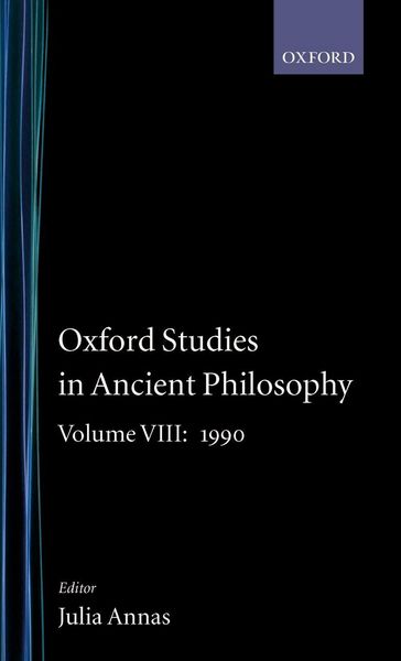 Produktbild: Oxford Studies in Ancient Philosophy