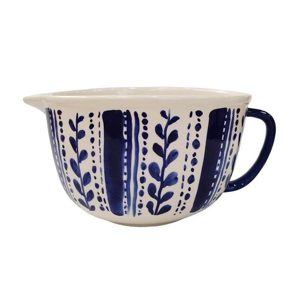 Neuetischkultur Rührschüssel Keramik gemustert