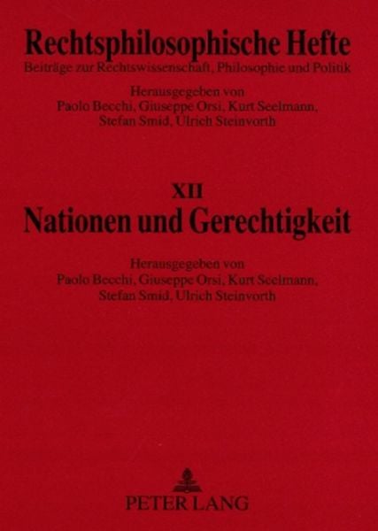 Produktbild: Nationen und Gerechtigkeit