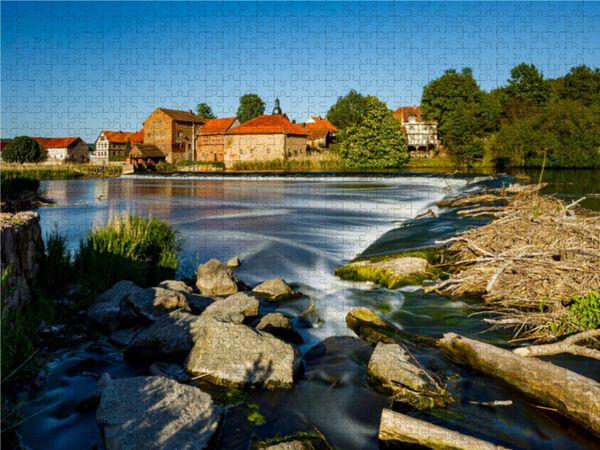 Produktbild: CALVENDO Puzzle Sallmannshausen | 1000 Teile Lege-Gr&ouml;&szlig;e 64x48cm Foto-Puzzle f&uuml;r gl&uuml;ckliche Stunden