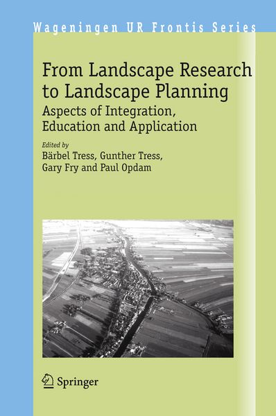Produktbild: From Landscape Research to Landscape Planning