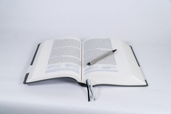 Produktbild: Elberfelder Bibel - mit Schreibrand, Leder