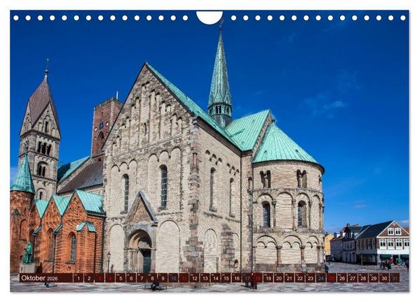 Produktbild: D&auml;nemark - J&uuml;tland & Kopenhagen, Impressionen aus dem hohen Norden (Wandkalender 2026 DIN A4 quer), CALVENDO Monatskalender